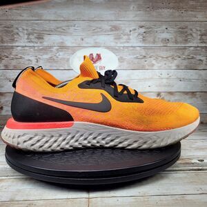 Nike Epic React Men's Size 14 Flyknit Copper Flash Athletic Running Shoes